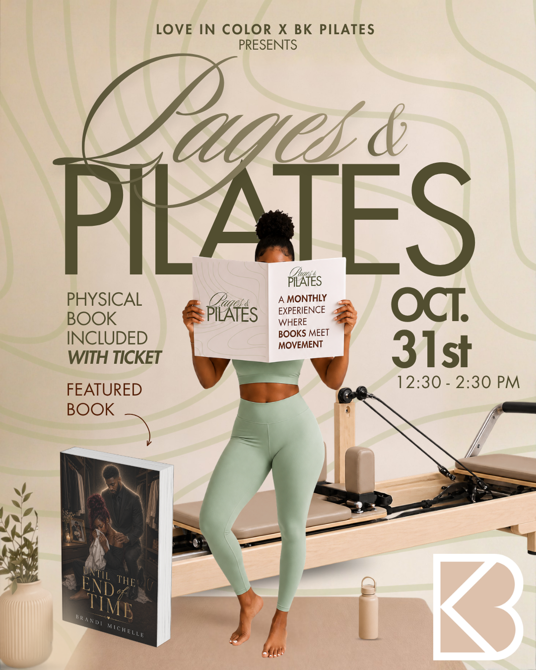 Pages & Pilates: Until the End of Time Edition 📖🧘🏾‍♀️